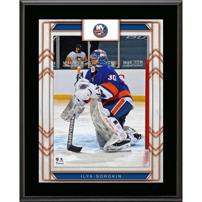 New York Islanders Ilya Sorokin Fanatics Authentic 10.5 x 13 Sublimated Player Plaque