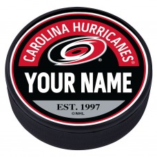 Carolina Hurricanes Personalized Puck