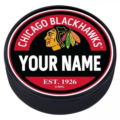 Шайба Chicago Blackhawks Personalized