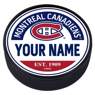 Шайба Montreal Canadiens Personalized