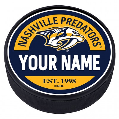 Шайба Nashville Predators Personalized