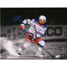 Autographed New York Rangers KAndre Miller Fanatics Authentic 11 x 14 White Jersey Spotlight Photograph - Limited Edition of 79 Autographed New York Rangers KAndre Miller Fanatics Authentic 11 x 14 White Jersey Spotlight Photograph - Limited Edition of 79