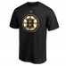 Футболка Boston Bruins David Pastrnak Fanatics Black B&T Name and Number