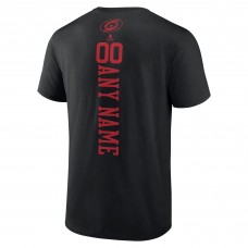 Carolina Hurricanes Personalized One Color T-Shirt - Black
