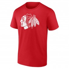 Футболка Chicago Blackhawks Personalized One Color - Red