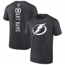 Футболка Tampa Bay Lightning Personalized One Color - Heathered Charcoal