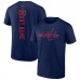 Футболка Washington Capitals Fanatics Personalized One Color - Navy