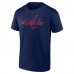 Футболка Washington Capitals Fanatics Personalized One Color - Navy