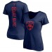 Футболка Женская Florida Panthers Navy Personalized Name & Number One Color V-Neck