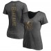 Футболка Vegas Golden Knights Womens Personalized One Color V-Neck - Heathered Charcoal Футболка Vegas Golden Knights Womens Personalized One Color V-Neck - Heathered Charcoal