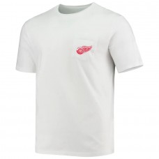 Detroit Red Wings Vineyard Vines St. Patrick's Day T-Shirt - White