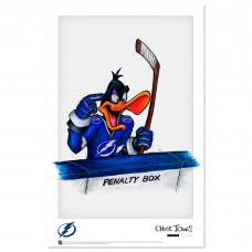 Tampa Bay Lightning Daffy Duck 11 x 17 Art Poster
