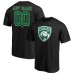 Именная футболка Florida Panthers Emerald Plaid - Black
