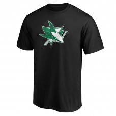 Именная футболка San Jose Sharks Emerald Plaid - Black
