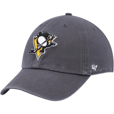 Бейсболка Pittsburgh Penguins 47 Charcoal Clean Up