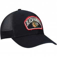 Chicago Blackhawks Cledus MVP Trucker Snapback Hat - Black