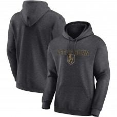 Vegas Golden Knights Victory Earned Pullover Hoodie - Heathered Charcoal