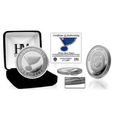 St. Louis Blues Highland Mint Silver Mint Coin