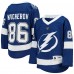 Подростковая Tampa Bay Lightning Nikita Kucherov Blue Home Replica Player Jersey