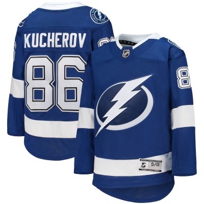 Детская игровая джерси Nikita Kucherov Tampa Bay Lightning Home Premier - Blue