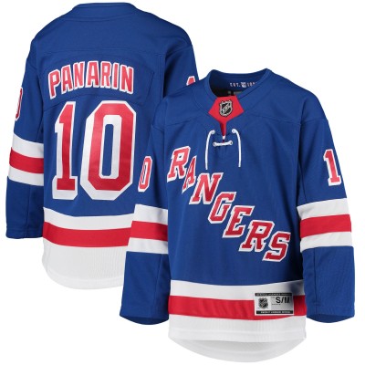 Подростковая New York Rangers Artemi Panarin Blue Home Premier Player Jersey