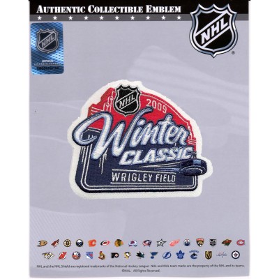 Chicago Blackhawks vs. Detroit Red Wings Fanatics Authentic 2009 NHL Winter Classic National Emblem Jersey Patch