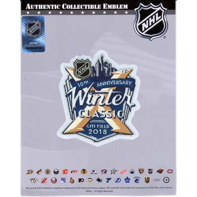 Патч Buffalo Sabres vs. New York Rangers Fanatics Authentic 2018 NHL Winter Classic National Emblem