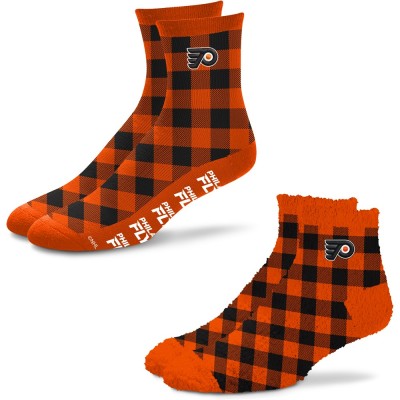 2 пары носков Philadelphia Flyers For Bare Feet His & Hers Cozy