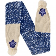 Toronto Maple Leafs FOCO Confetti Scarf with Pom