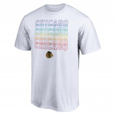 Футболка Chicago Blackhawks City Pride - White