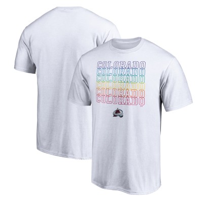 Футболка Colorado Avalanche City Pride - White