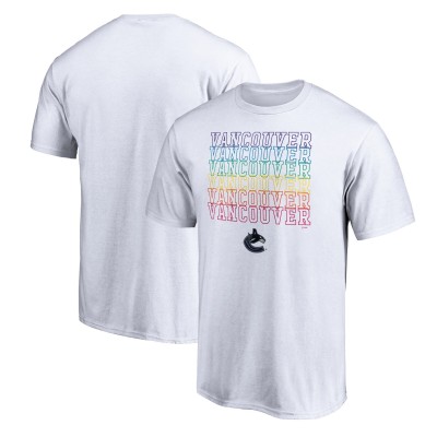 Vancouver Canucks White City Pride T-Shirt