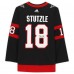 Autographed Ottawa Senators Tim Stutzle Fanatics Authentic Black Adidas Authentic Jersey