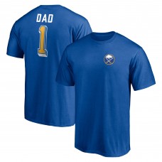 Футболка Buffalo Sabres Number One Dad Logo - Royal