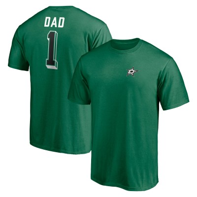 Футболка Dallas Stars Number One Dad Logo - Green