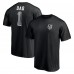 Футболка Los Angeles Kings Number One Dad Logo - Black - оригинальные футболки Лос-Анджелес Кингз