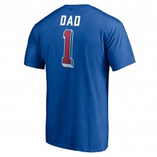 Футболка New York Rangers Royal Number One Dad Logo