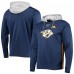 Толстовка Nashville Predators adidas Skate Lace AEROREADY - Navy