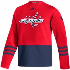 Washington Capitals adidas Logo AEROREADY Pullover Sweater - Red