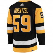 Игровая джерси Jake Guentzel Pittsburgh Penguins Adidas Home Primegreen Authentic Pro - Black