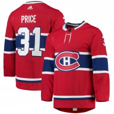 Игровая джерси Carey Price Montreal Canadiens Adidas Home Primegreen Authentic Pro - Red