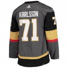 Игровая джерси William Karlsson Vegas Golden Knights Adidas Home Primegreen Authentic Pro - Gray