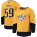 Игровая джерси Roman Josi Nashville Predators adidas Home Primegreen Authentic Player - Gold