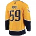 Игровая джерси Roman Josi Nashville Predators adidas Home Primegreen Authentic Player - Gold