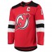 Игровая джерси Nico Hischier New Jersey Devils Adidas Home Captain Patch Primegreen Authentic Pro - Red