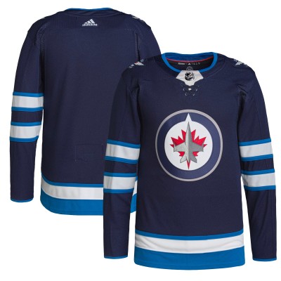 Игровая джерси Winnipeg Jets adidas Home Authentic Pro - Navy