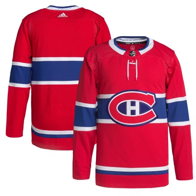 Montreal Canadiens Adidas Home Primegreen Authentic Pro Jersey - Red - оригинальные хоккейные джерси Монреаль Канадиенс