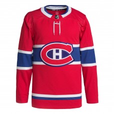 Montreal Canadiens Adidas Home Primegreen Authentic Pro Jersey - Red