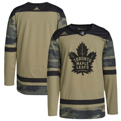 Джерси Toronto Maple Leafs adidas Camo Logo Military Appreciation Team Authentic Practice