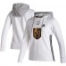Толстовка Vegas Golden Knights adidas Womens Skate Lace AEROREADY - White